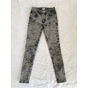 French Connection Acid Wash Jeans. Straight leg. Slim fit